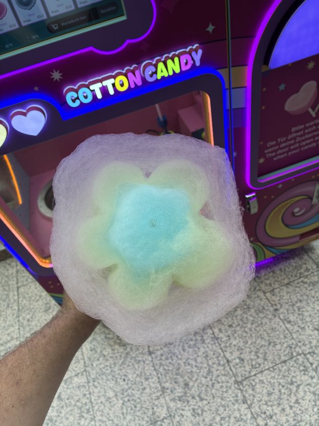 Bunte Zuckerwatte, Cotton Candy